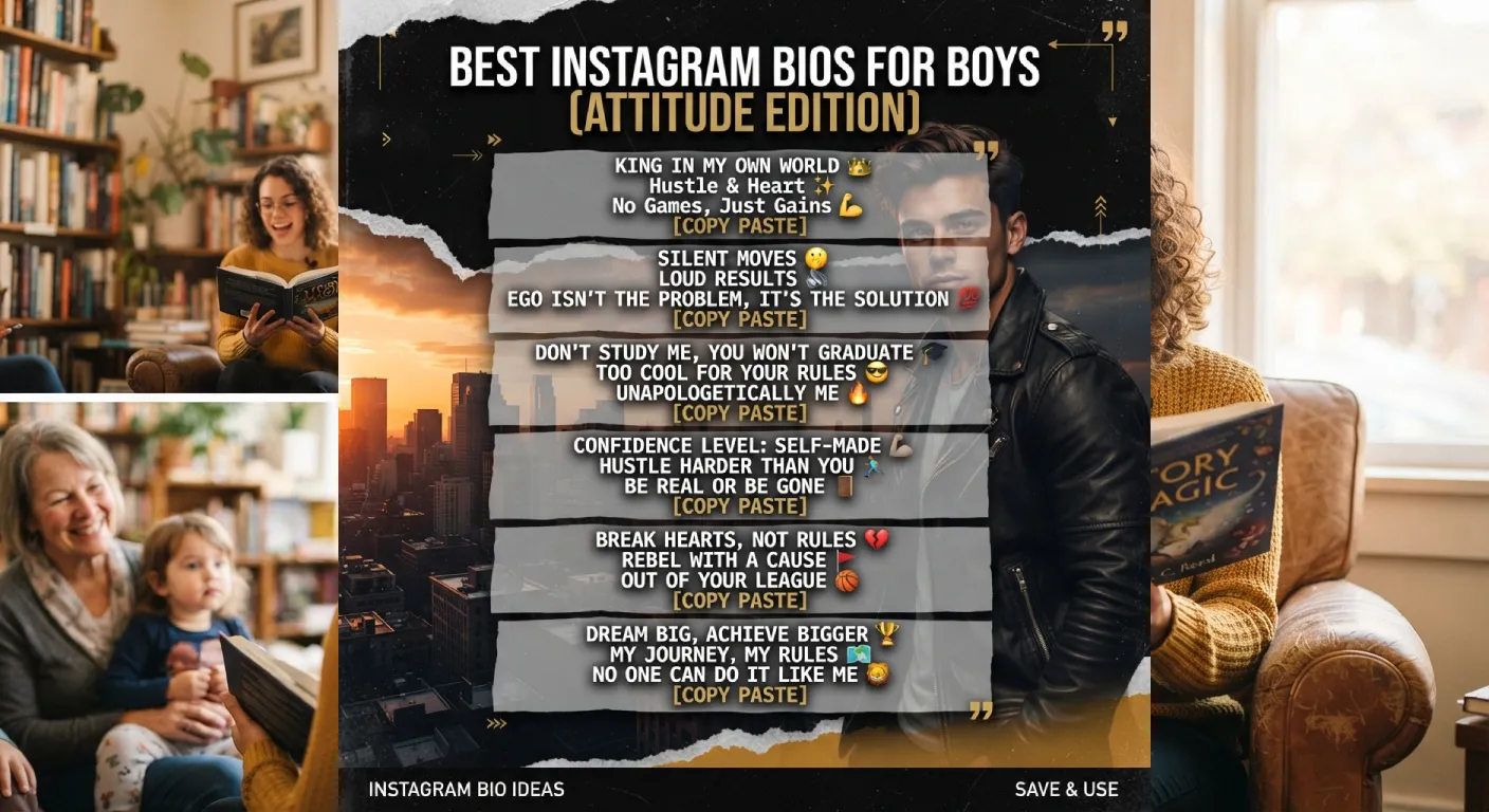 Best Bio for Instagram for Boy Attitude (Copy-Paste Ready)