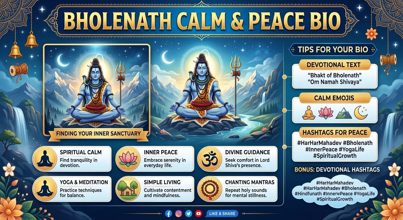 Bholenath Calm & Peace Bio