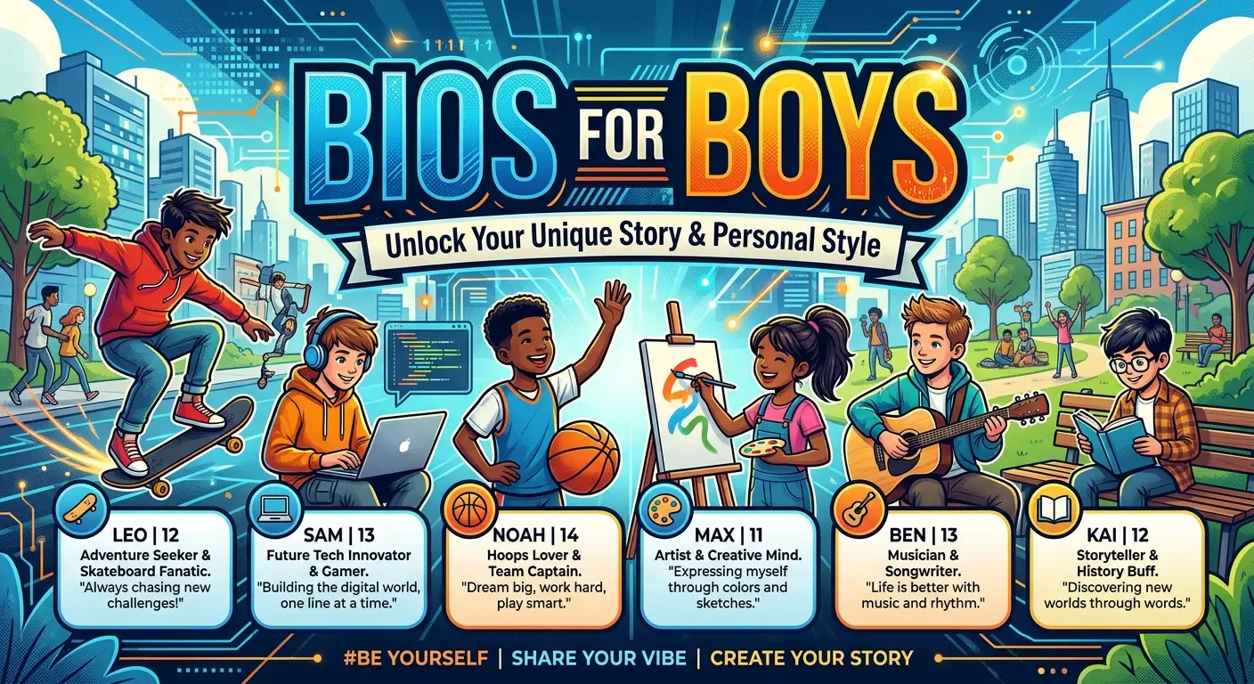 Bios for Boys