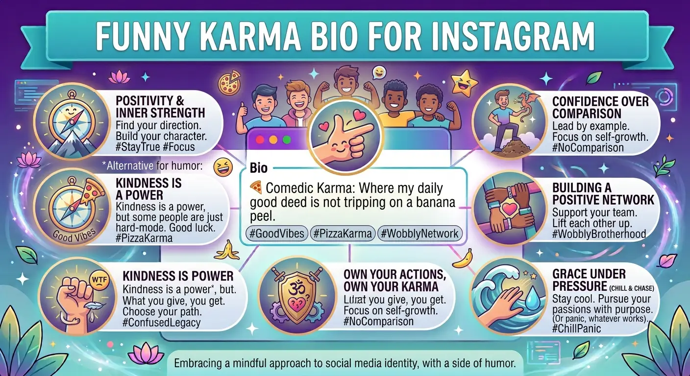 Funny Karma Bio for Instagram