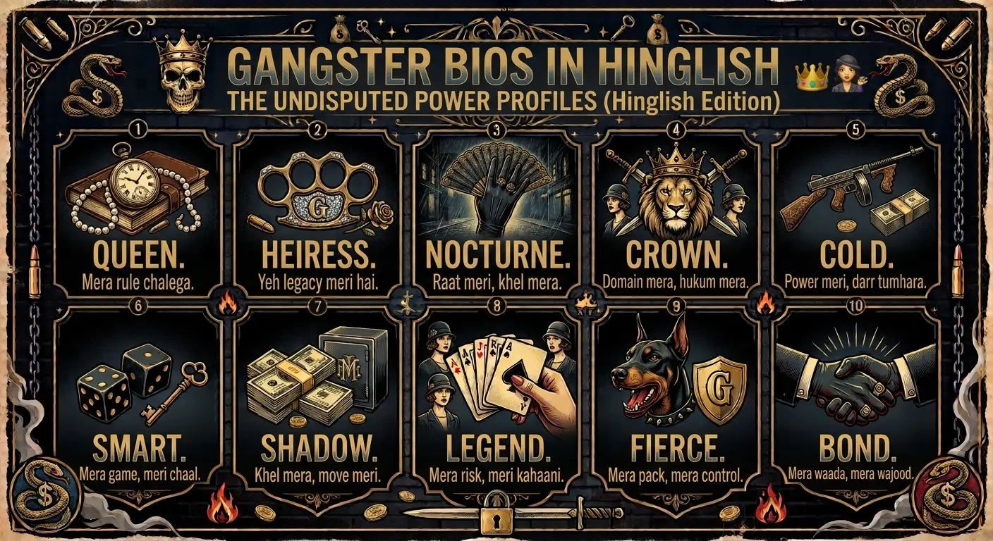 Gangster Bios in Hinglish