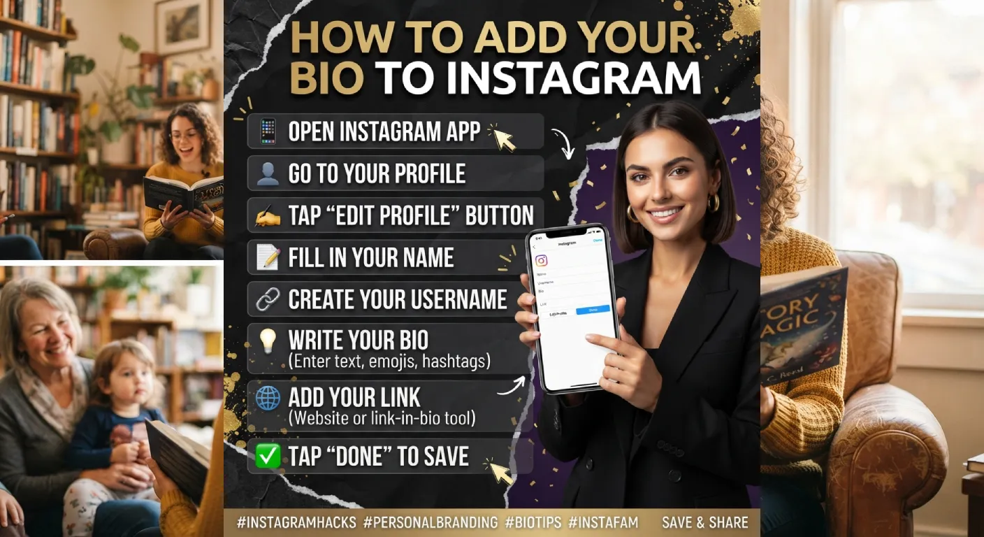 How to Add Your Bio to Instagram