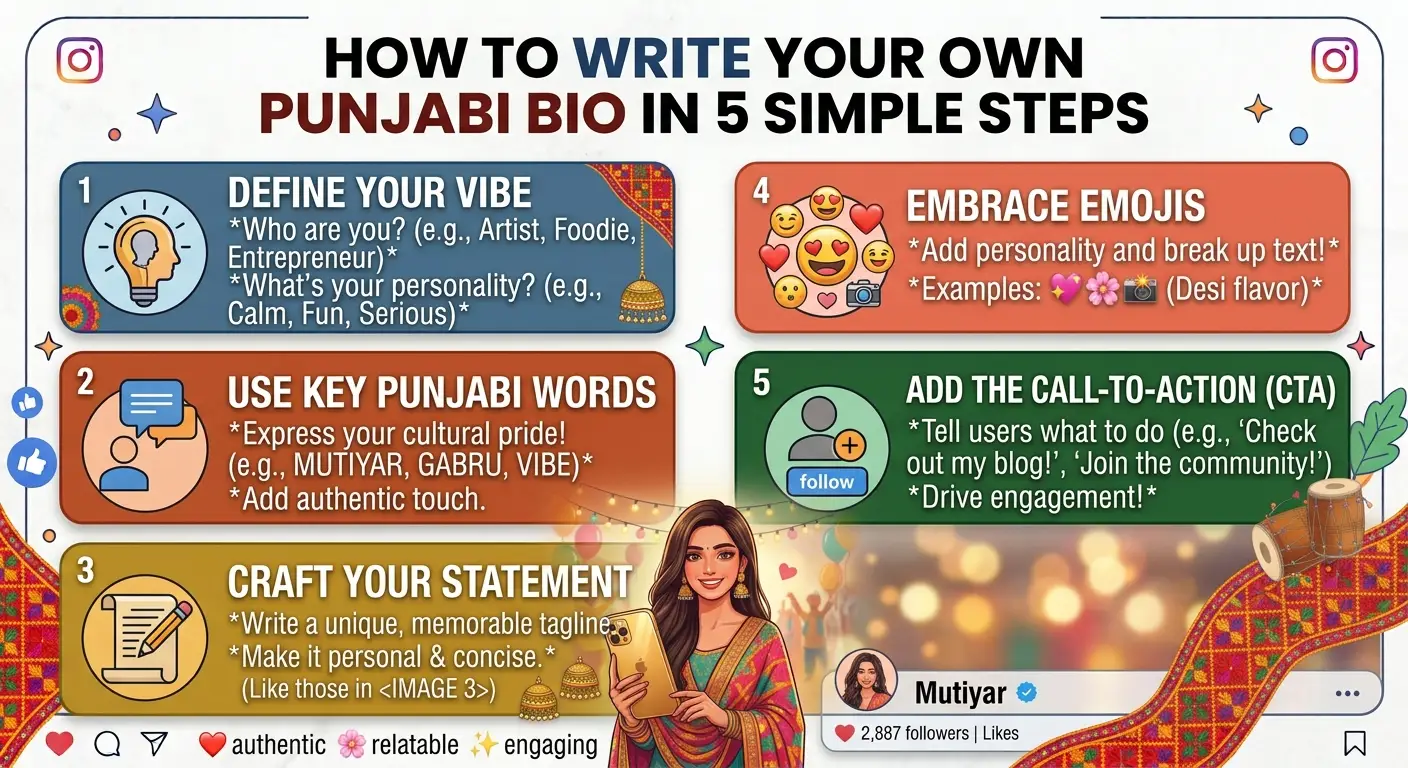 How to Write Your Own Punjabi Bio in 5 Simple Steps