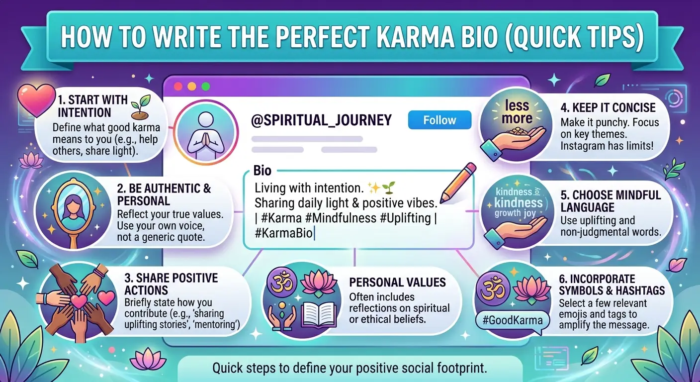 How to Write the Perfect Karma Bio (Quick Tips)