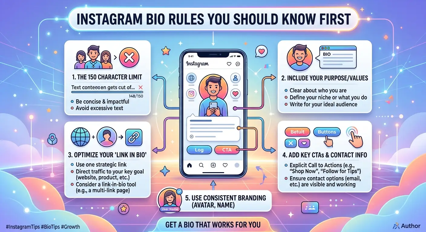 Instagram Bio Rules You Should Know First