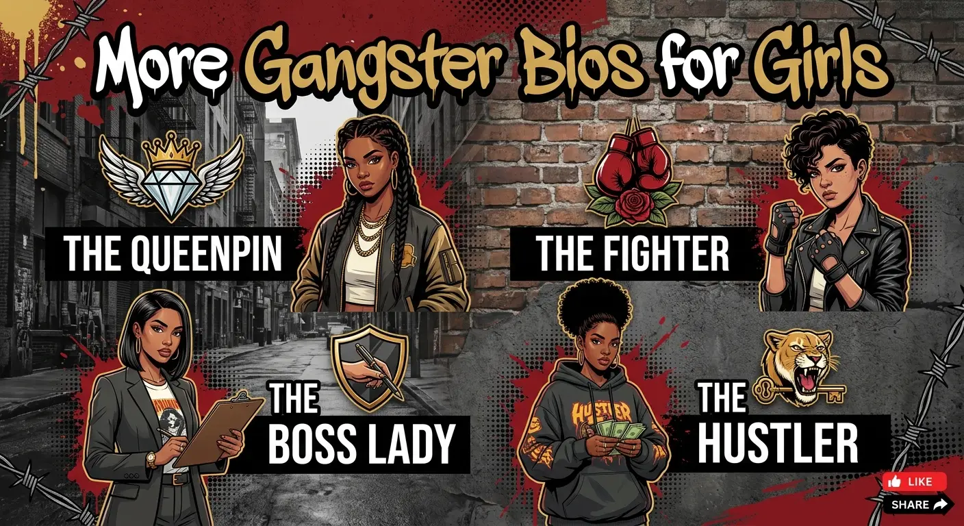 More Gangster Bios for Girls