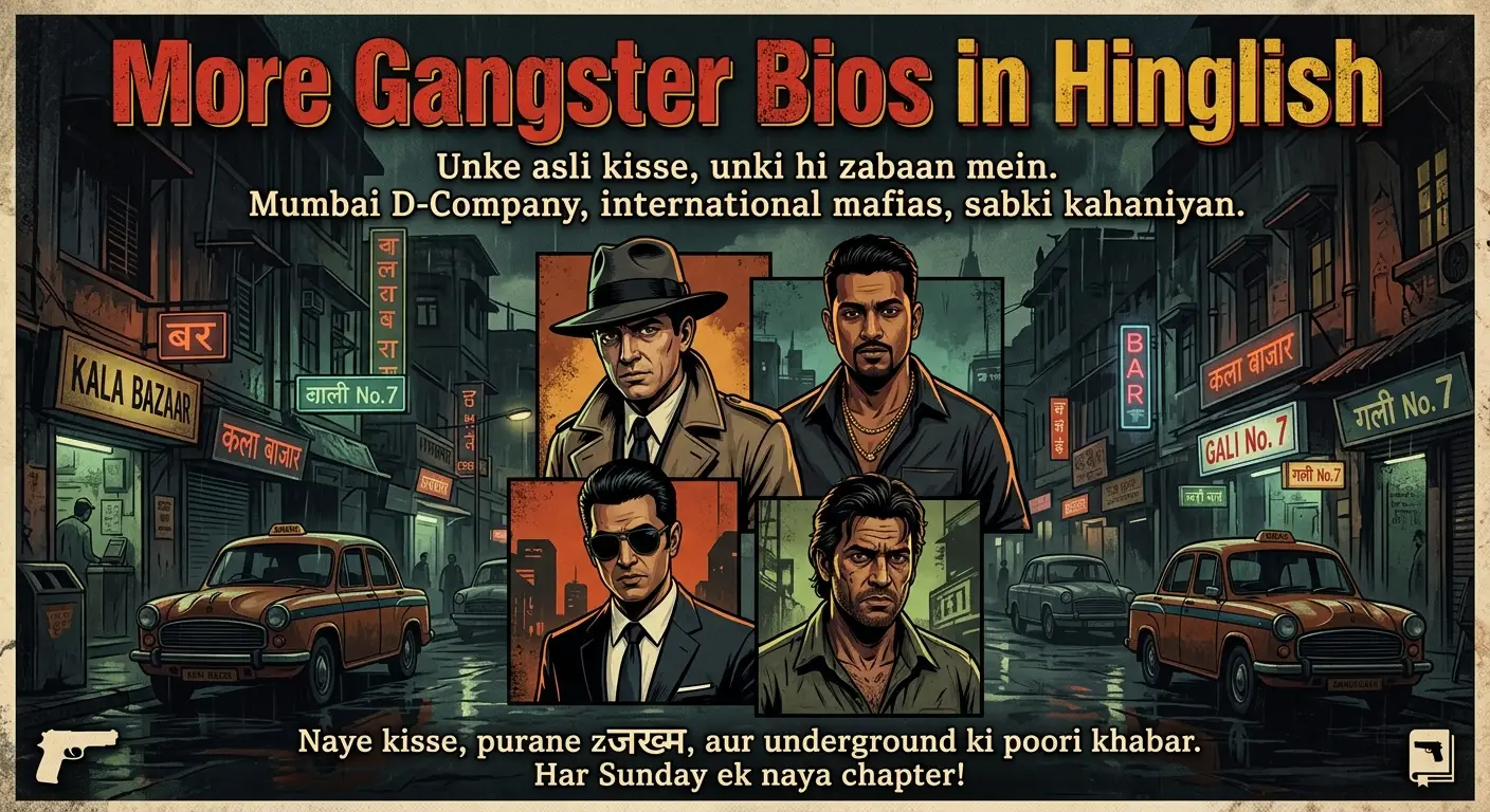 More Gangster Bios in Hinglish