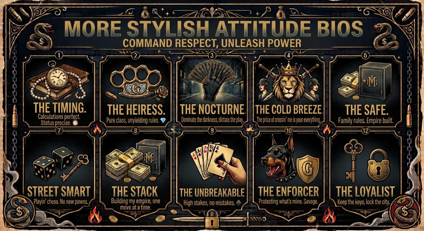 More Stylish Attitude Bios