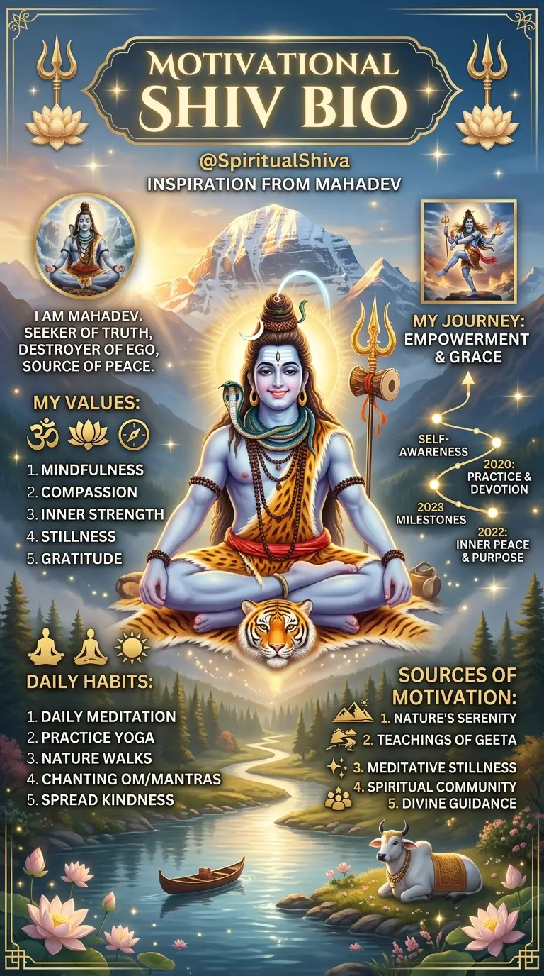 Motivational Shiv Bio