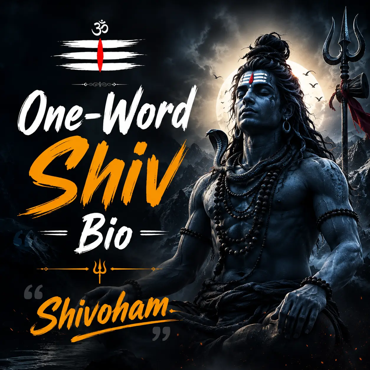 One-Word Shiv Bio