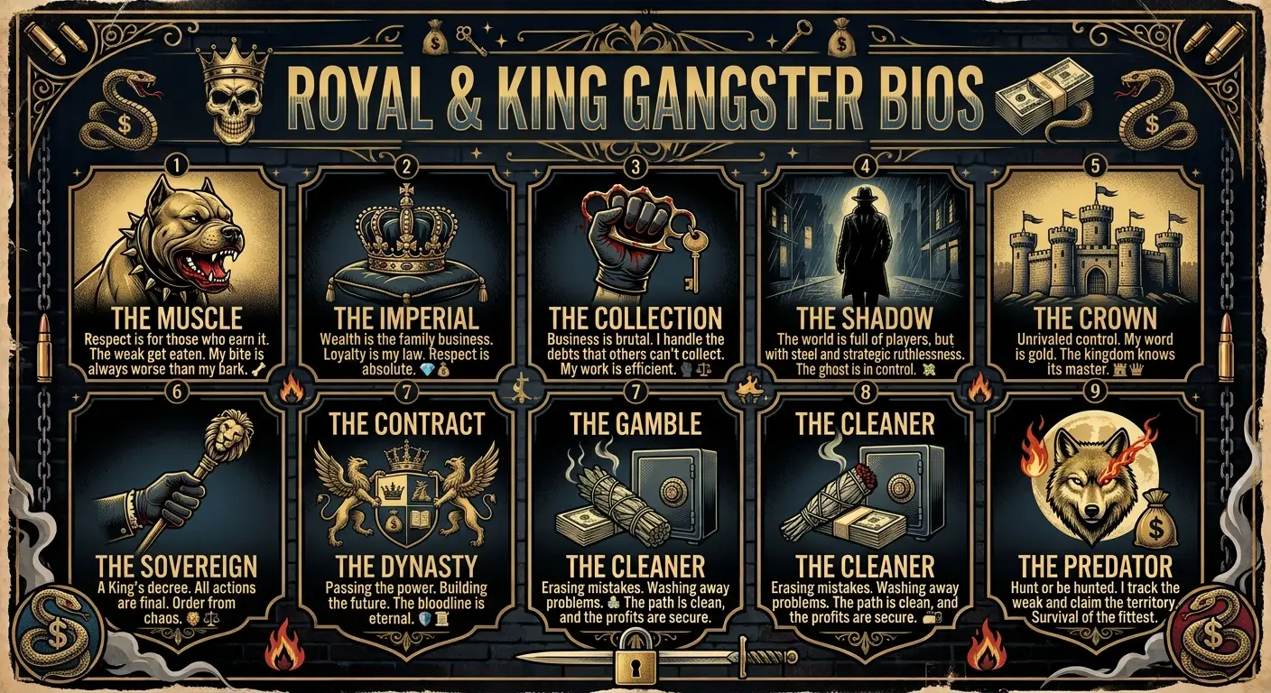 Royal & King Gangster Bios