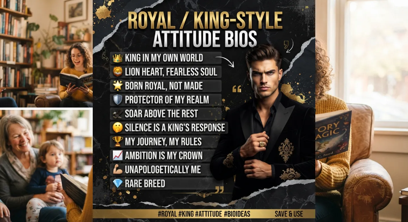 Royal / King-Style Attitude Bios