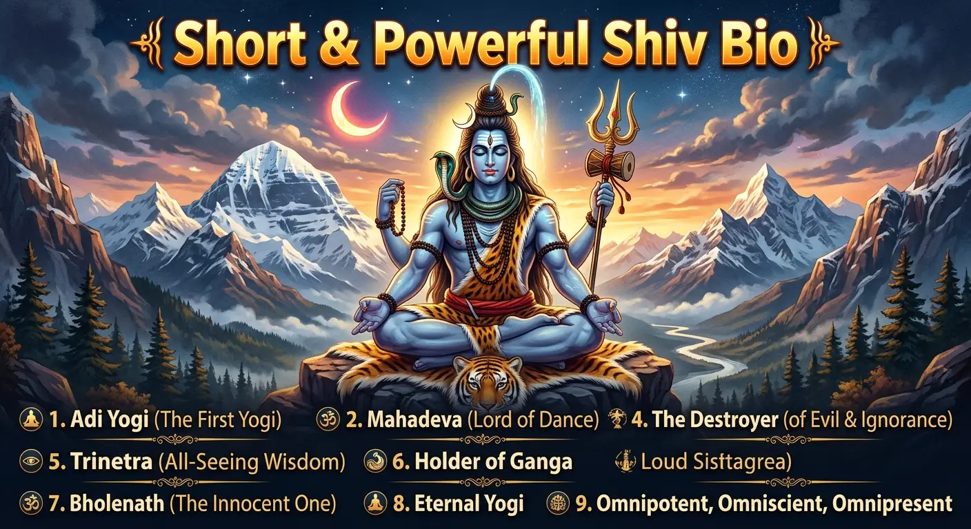 Short & Powerful Shiv Bio