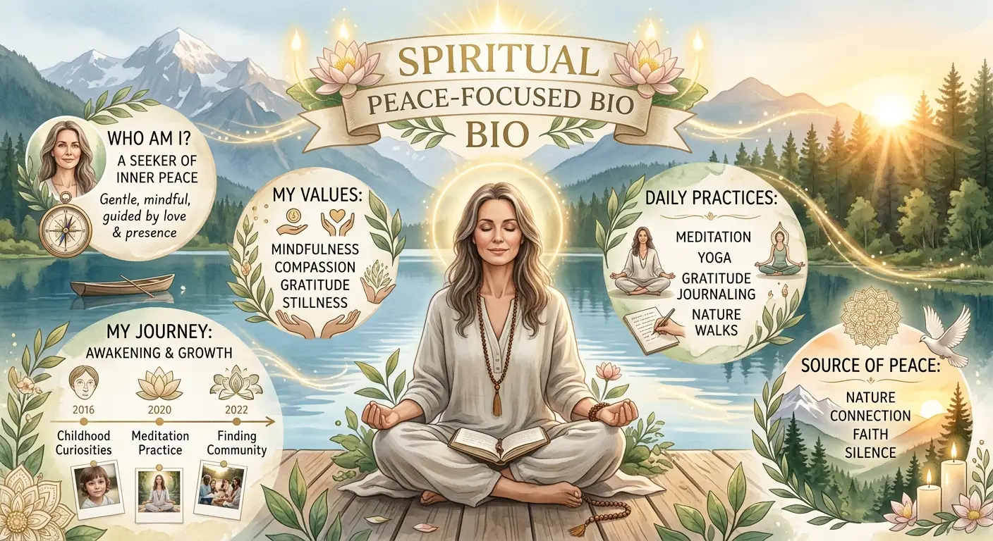 Spiritual Peace-Focused Bio