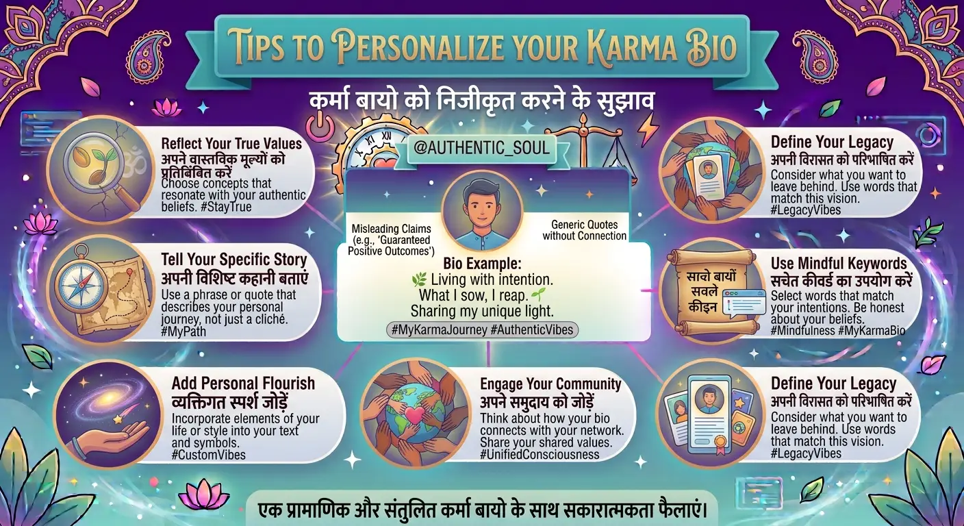 Tips to Personalize Your Karma Bio