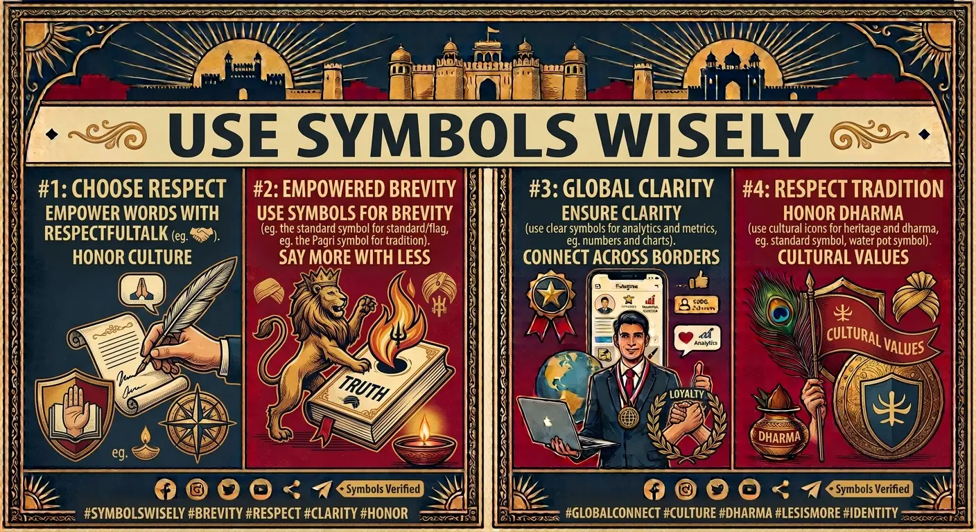 Use Symbols Wisely