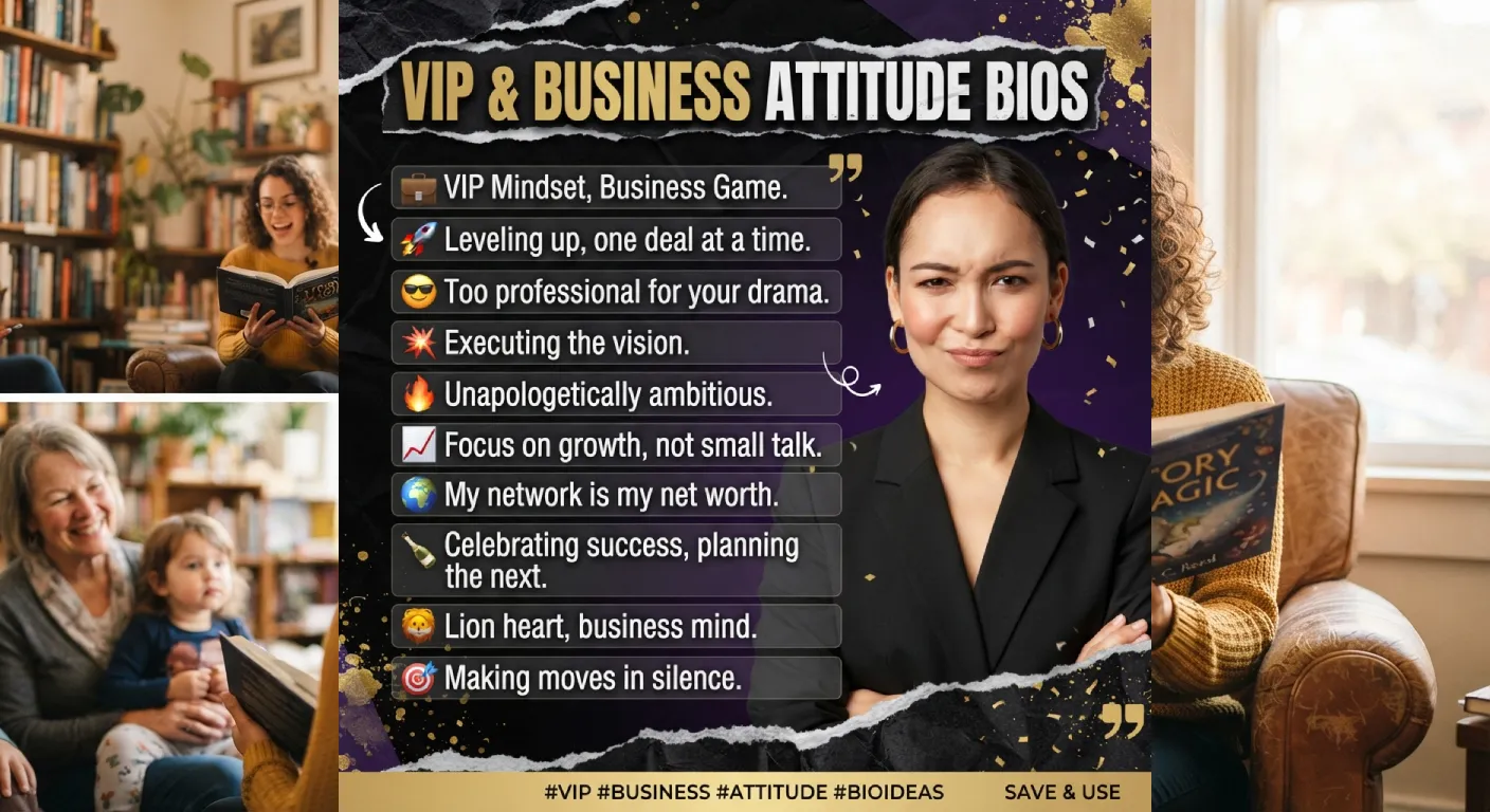 VIP & Business Attitude Bios