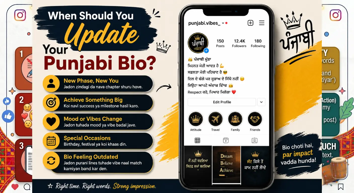 When Should You Update Your Punjabi Bio?