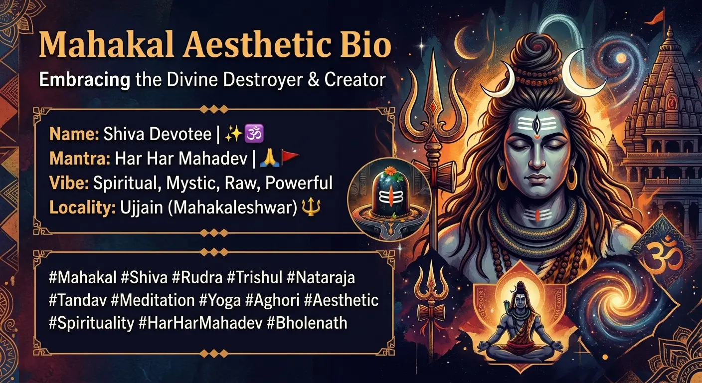Mahakal Aesthetic Bio
