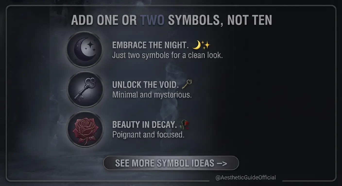 Add One or Two Symbols, Not Ten