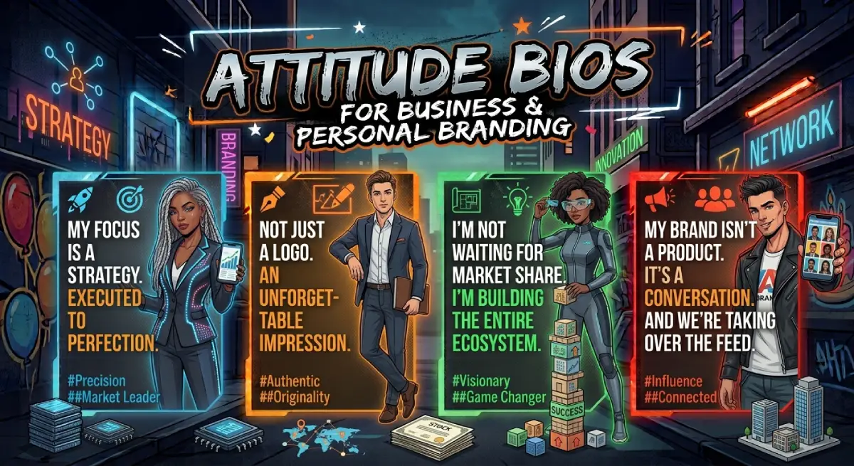 Attitude Bios for Business & Personal Branding