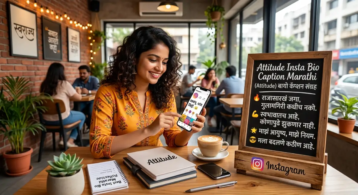 Attitude Insta Bio Caption Marathi