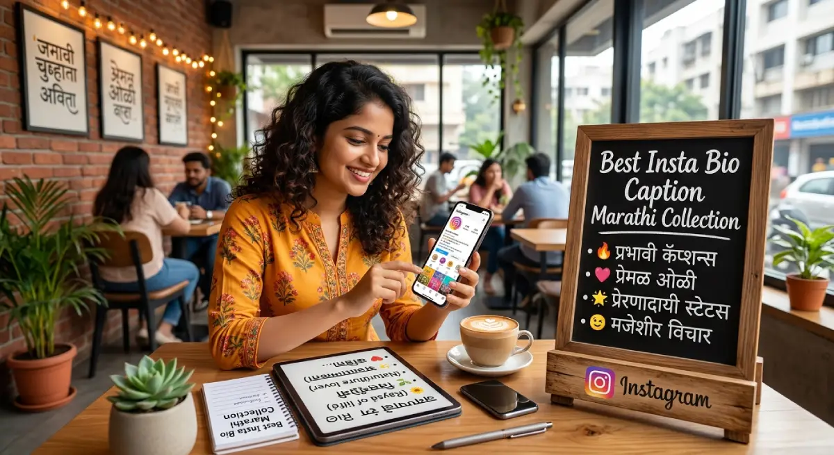 Best Insta Bio Caption Marathi Collection