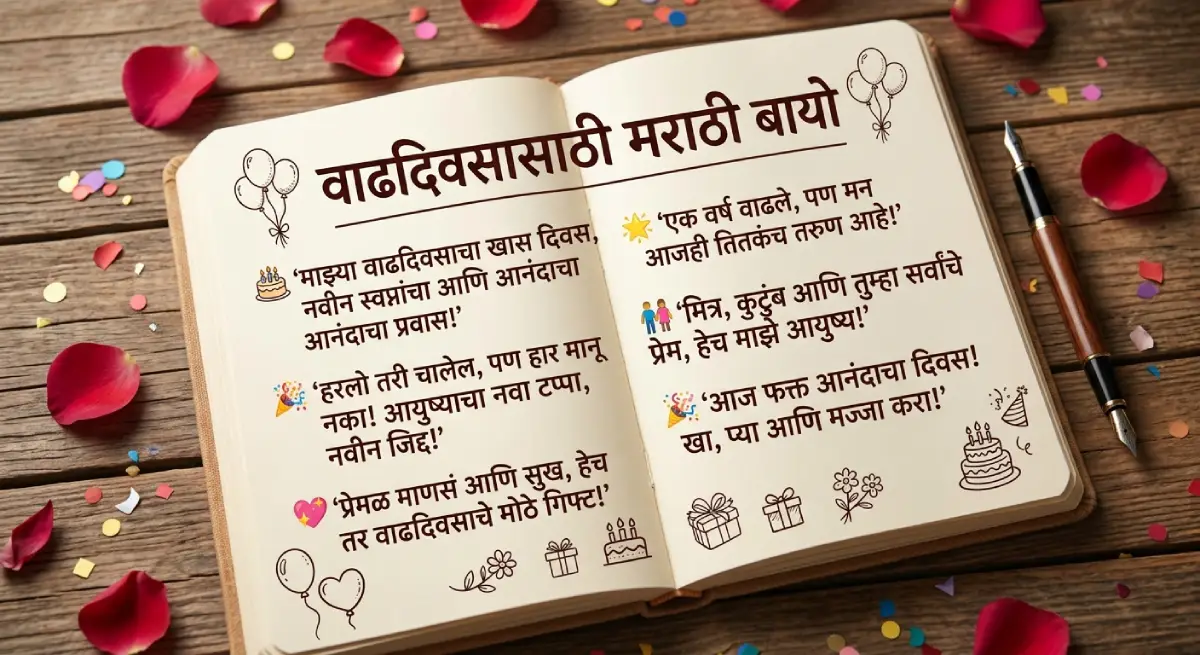 Birthday Bio Marathi