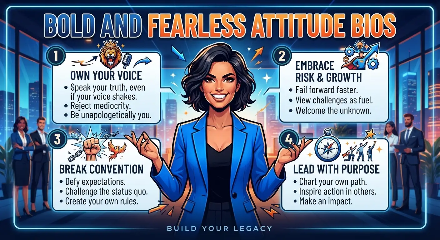 Bold and Fearless Attitude Bios