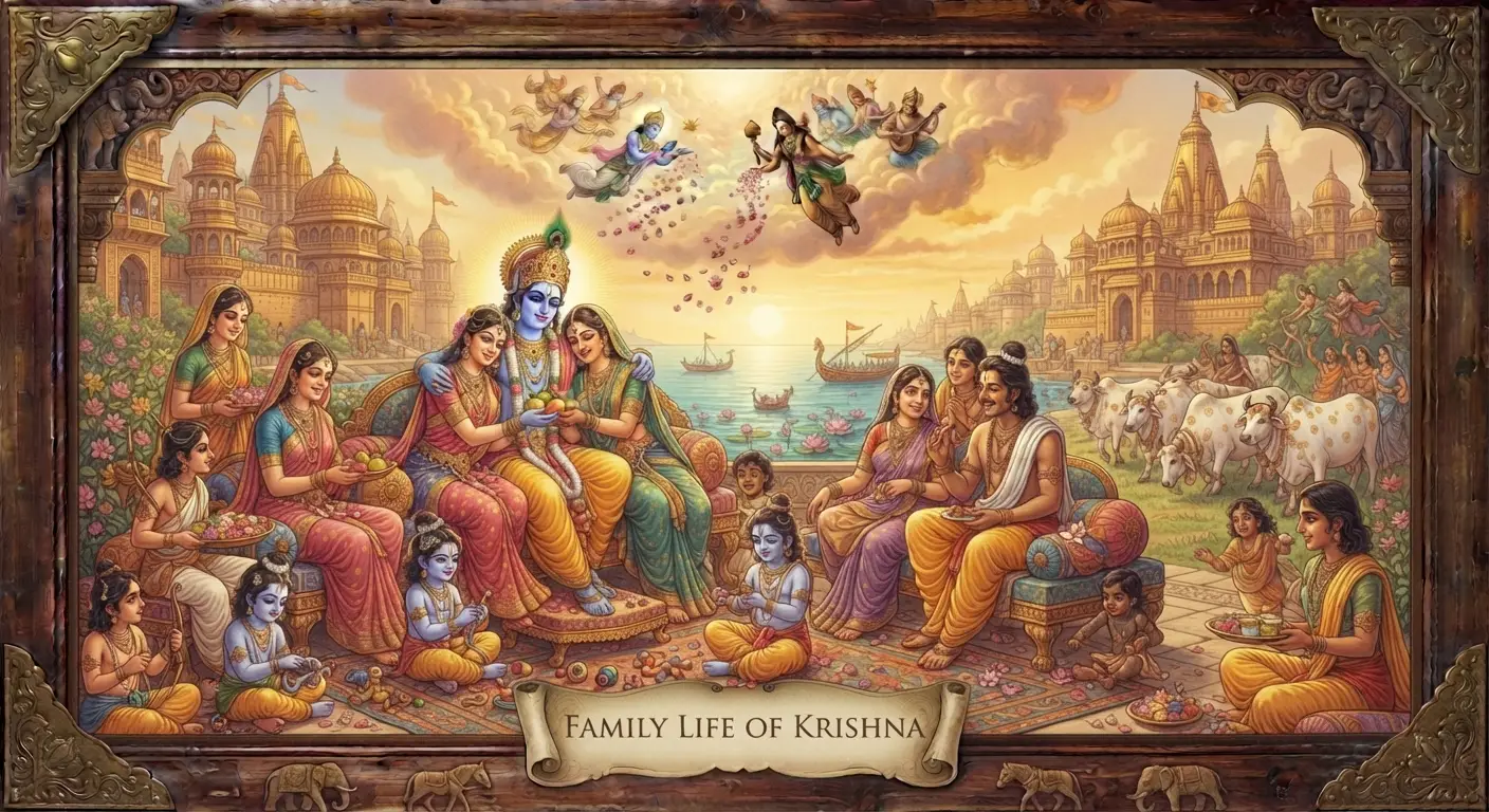 Family Life of Krishna