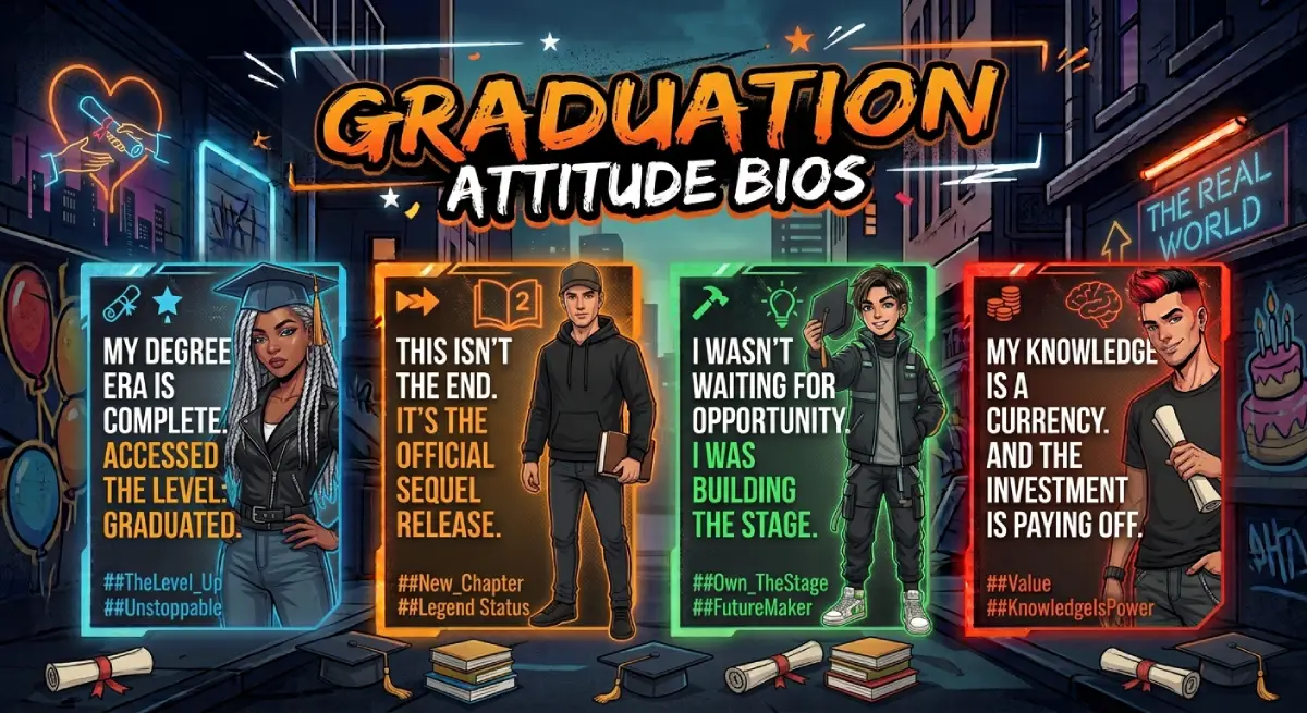 Graduation Attitude Bios
