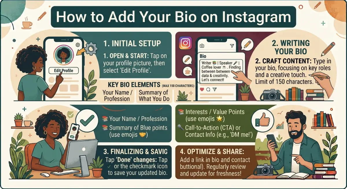 How to Add Your Bio on Instagram