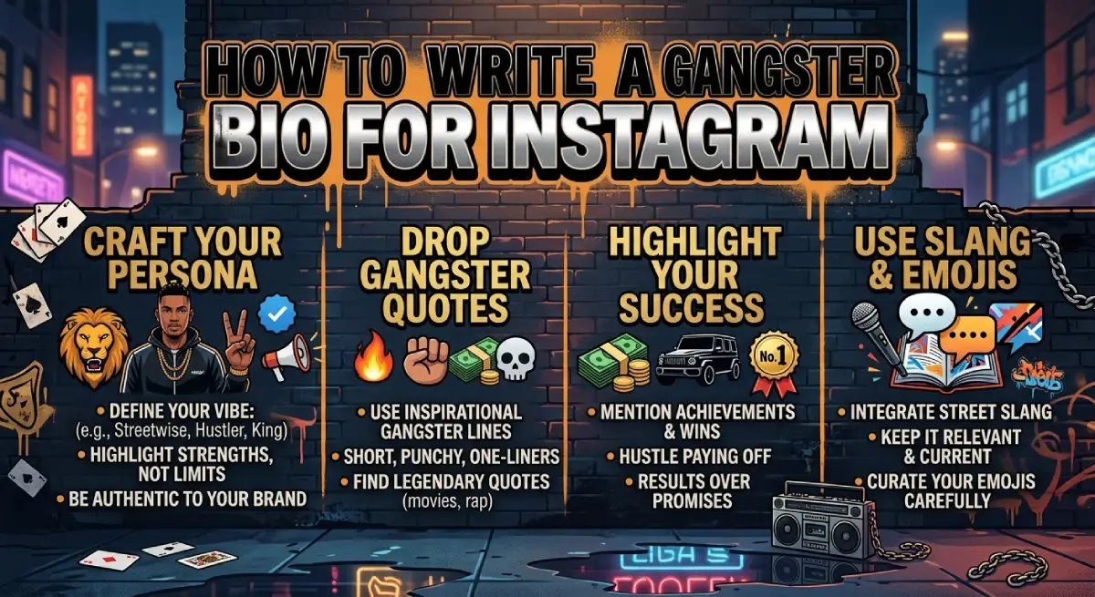 How to Write a Gangster Bio for Instagram