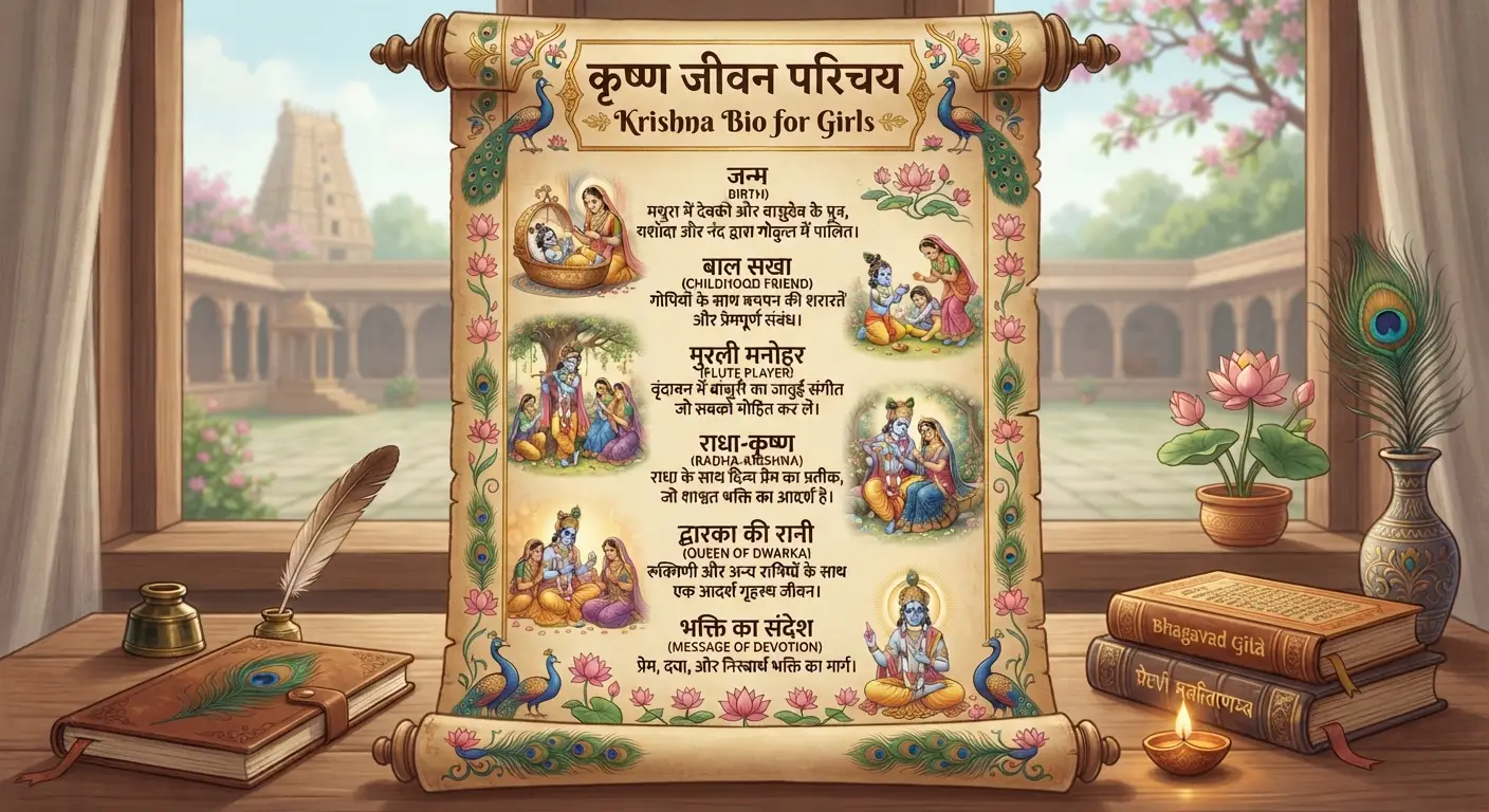 Krishna Bio for Girls