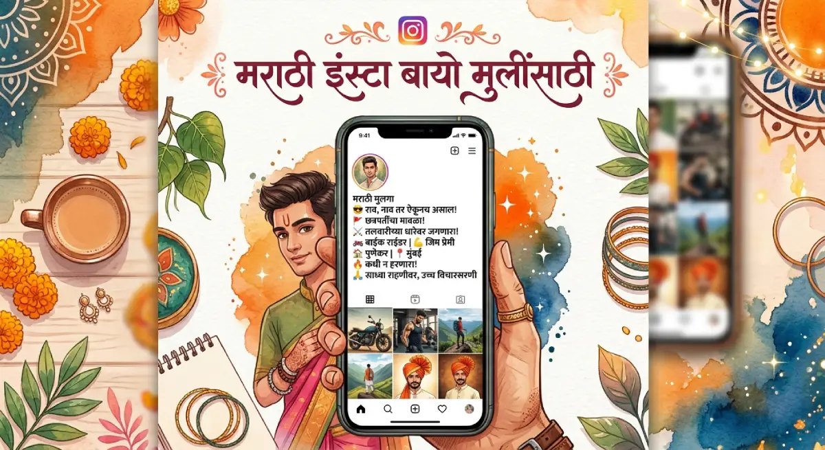 Marathi Insta Bio for Boys
