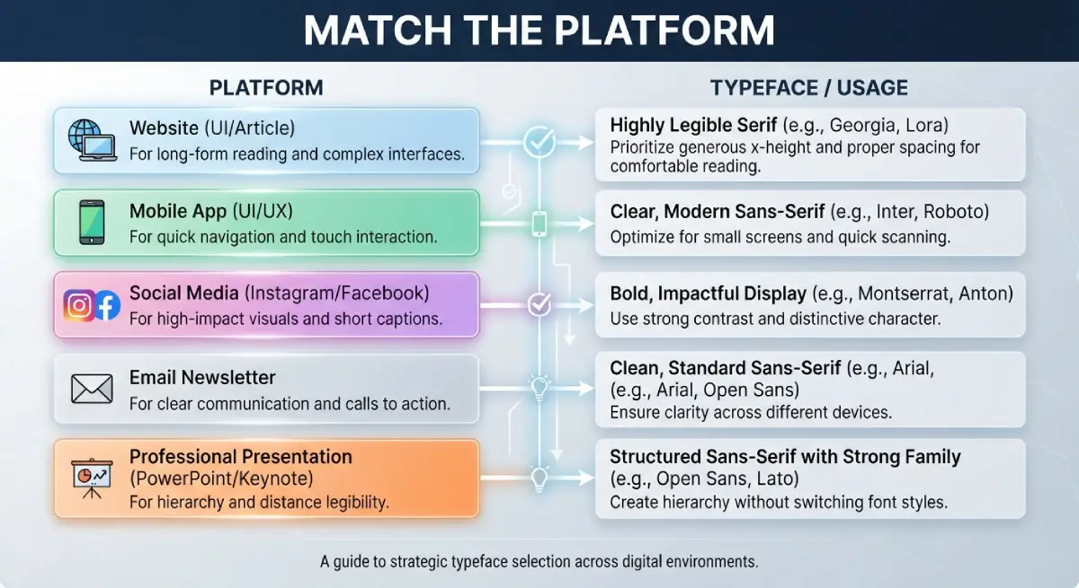 Match the platform