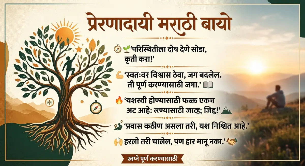 Motivational Marathi Bio