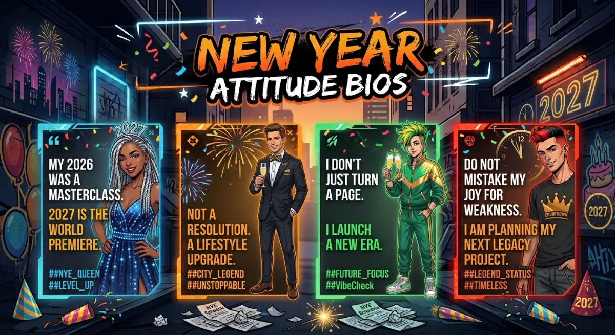 New Year Attitude Bios