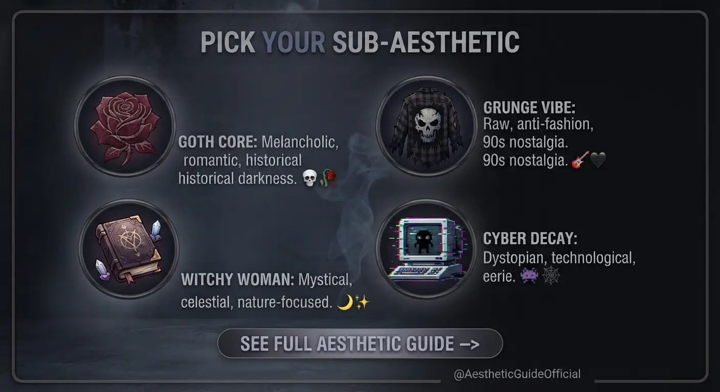 Pick Your Sub-Aesthetic