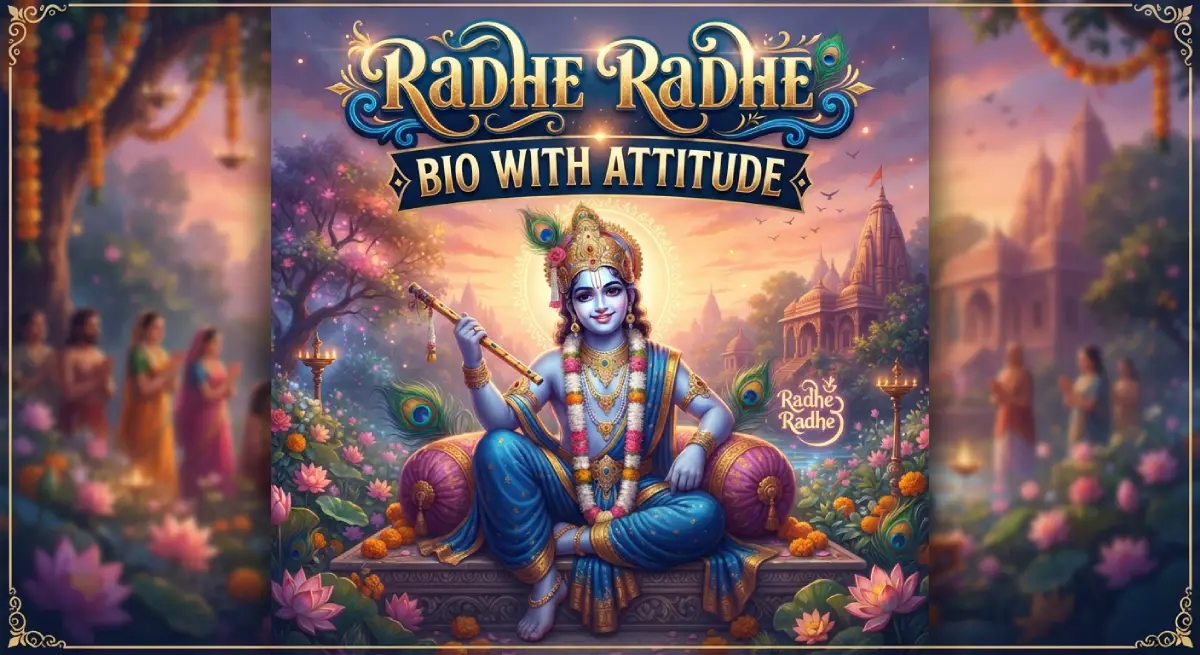 Radhe Radhe Bio with Attitude
