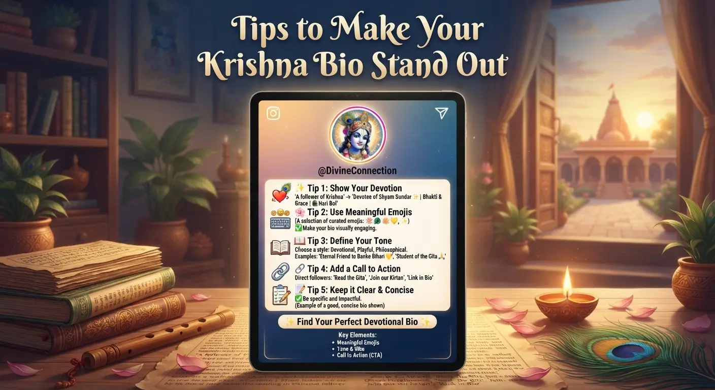 Tips to Make Your Krishna Bio Stand Out