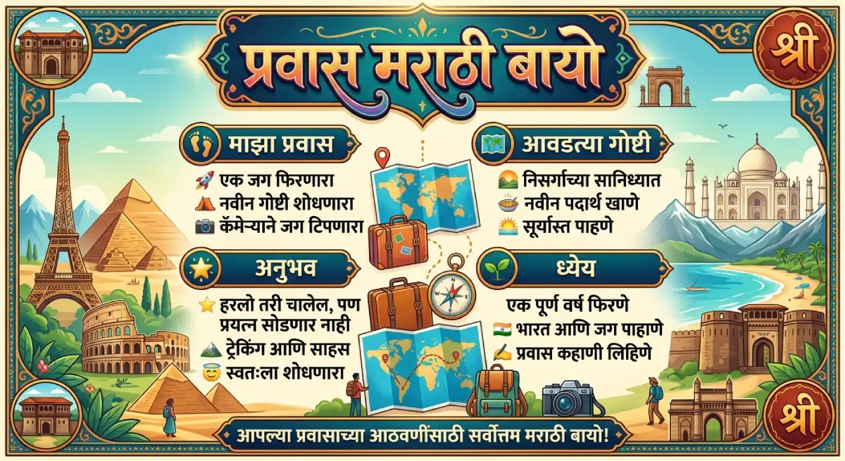 Travel Marathi Bio