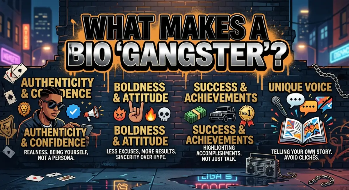What Makes a Bio "Gangster"?
