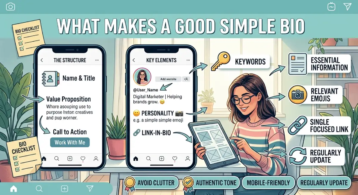 What Makes a Good Simple Bio