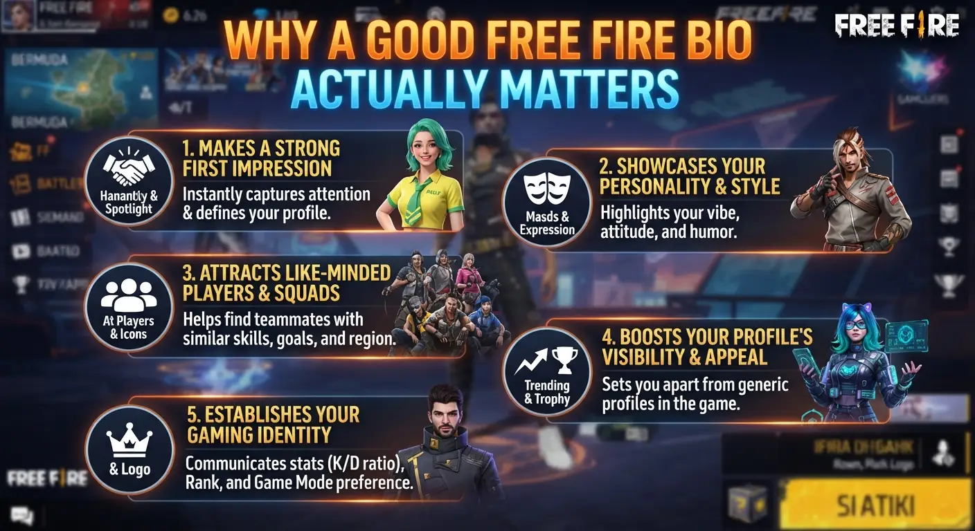 Why a Good Free Fire Bio Actually Matters