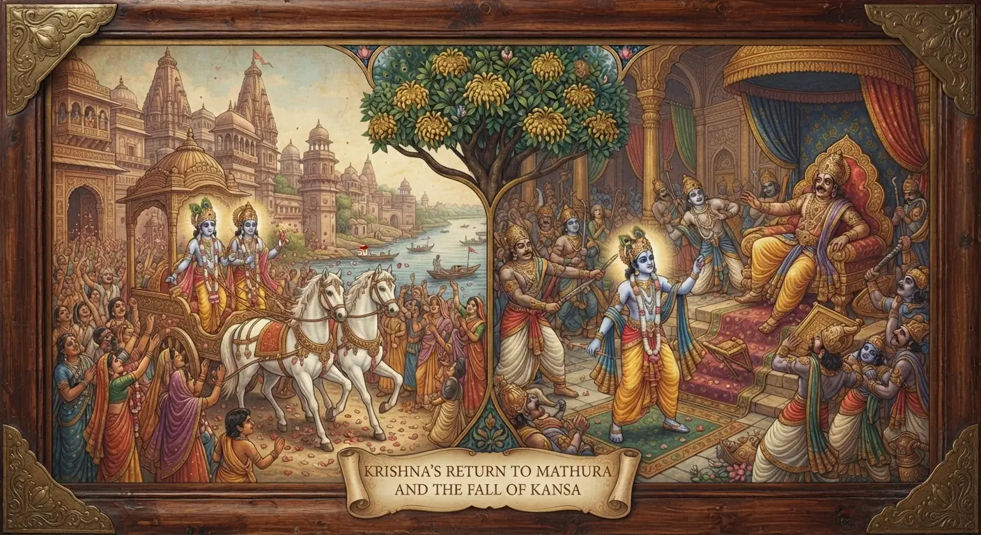 krishnas-return-to-mathura-and-the-fall-of-kansa
