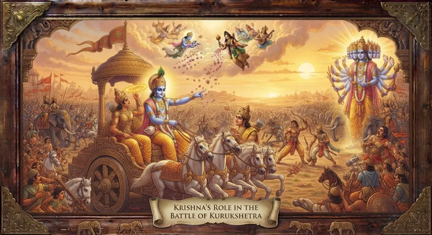 krishnas-role-in-the-battle-of-kurukshetra
