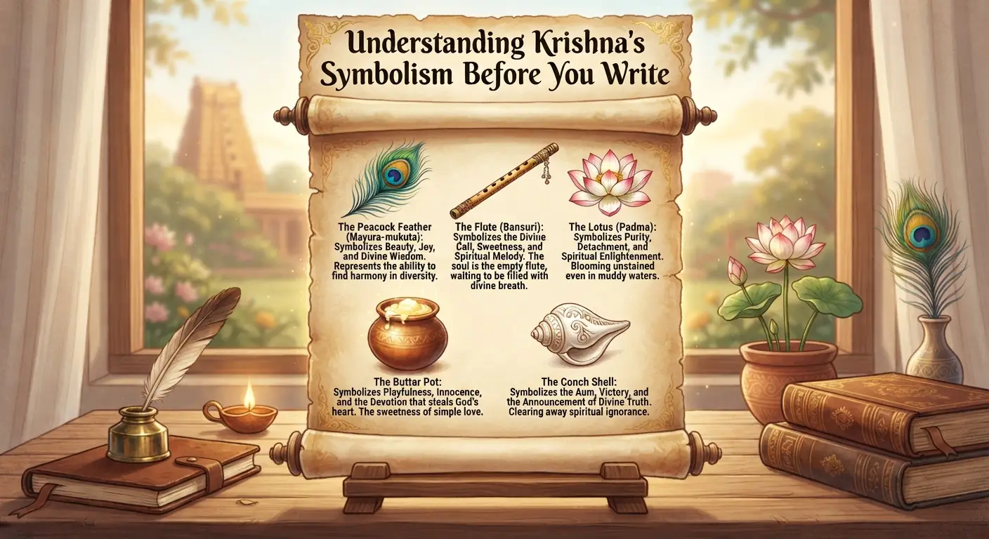 Understanding Krishna's Symbolism Before You Write