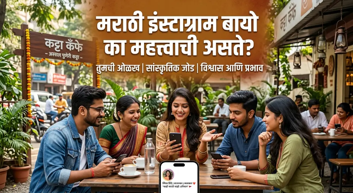 मराठी इंस्टाग्राम बायो का महत्त्वाची असते?