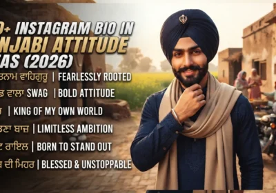 Instagram bio in punjabi attitude